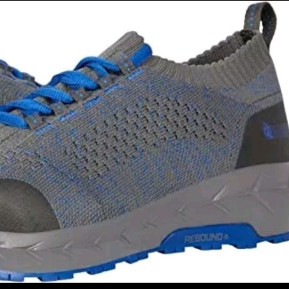 Women's Rocky Workknit 3" Comp Toe Gunmetal/Blue Size 6 M New in Box! - Picture 2 of 2